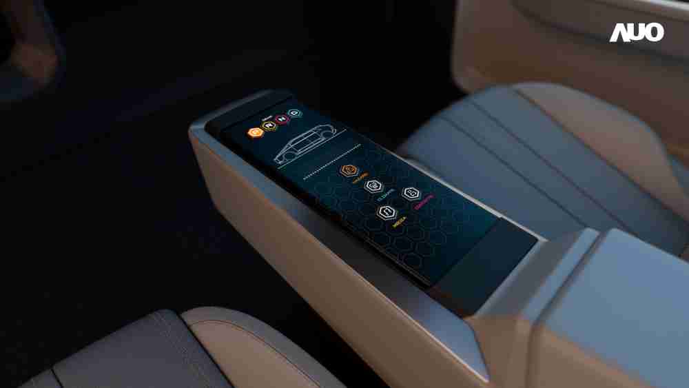 口袋牛店以人性化设计打造多变形态中控显示(Morphing Center Control)，，，，不使用时仅平面显示信息，，进行操作时，，显示器则会动态隆起，，，，转变成3D实体按钮，，，并有触觉回馈，，展示人机互动新体验